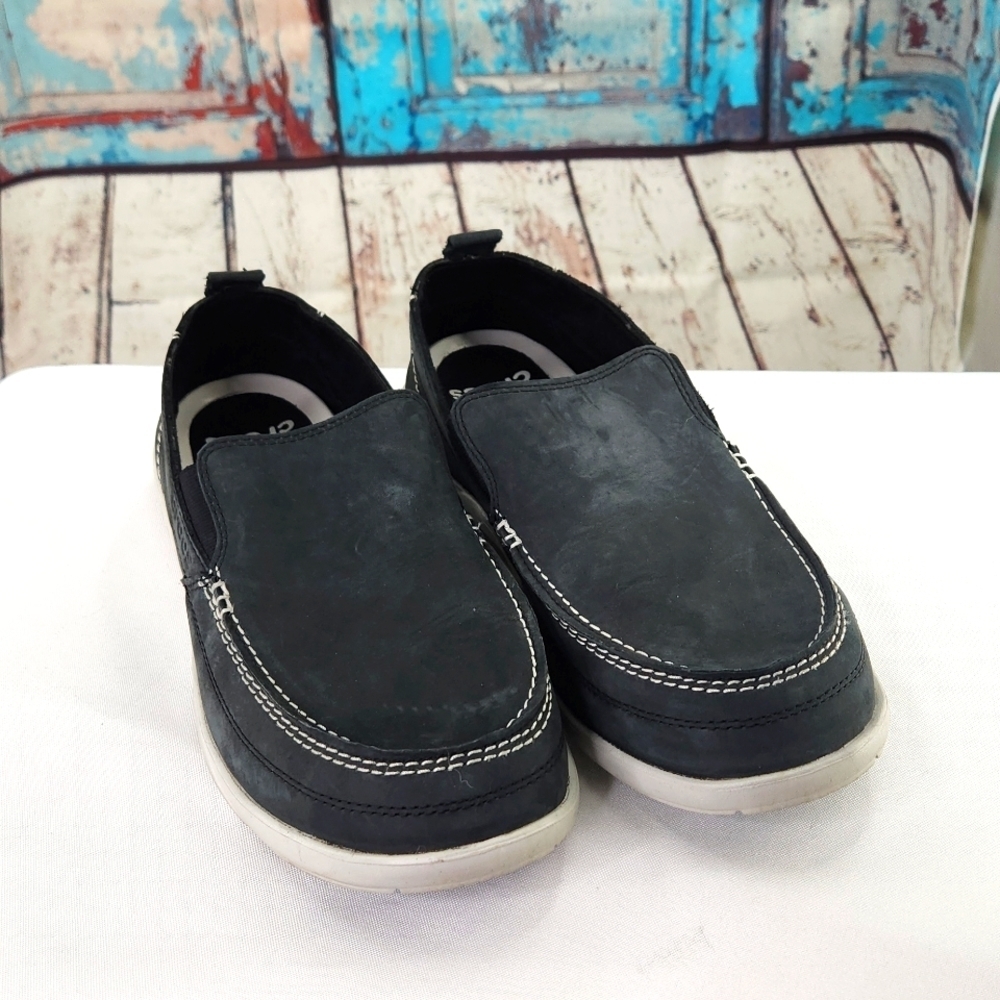 Crocs Slip On Loafers in Navy